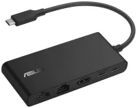 ASUS DC201 Dual 4K USB-C Dock male: USB-C female: HDMIUSB-A CRJ-45PowerDelivery:100W (1 of 3)