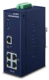 Planet IVR-100 Маршрутизатор брандмауер VPN VLAN QoS 2xWAN(SD-WAN) 3xLAN IP30 -40 до +75°C 9-48VDC