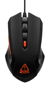 CANYON Gaming mouse STAR RIDER 6 programmable buttons Pixart sensor up to 3200 DPI black (1 of 6)