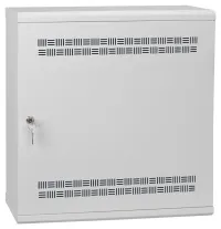 Solarix Cabinet LC-18 LITE mat 3U an 4U Schinne 540x540x180mm grau RAL7035 (1 of 5)