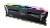 Lexar ARES DDR5 32GB (komplekts 2x16GB) UDIMM 6400MHz CL32 XMP 3.0 — RGB dzesētājs, melns