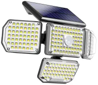 IMMAX CLOVER-2 outdoor solar wall LED lighting with external solar panel 4.5W (1 of 3)