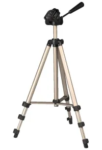 HAMA stativ STAR 75 til kameraer og videokameraer belastning 0,5 kg aluminium beige (1 of 6)