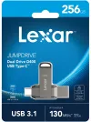 Unidad flash Lexar JumpDrive D400 de 256 GB Dual USB-C y USB-A 3.1 (lectura de hasta 130 MB s) thumbnail (4 of 4)