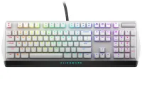 DELL Tastatur Alienware Low-Profile RGB Mechanical Gaming Keyboard AW510K US Int International Lunar Light (1 of 4)