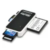 Четец на карти памет AXAGON microSD SD MS XD CF CRE-X1 USB 2.0 0.1m thumbnail (3 of 3)