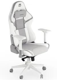 Silla gaming Endorfy Scrim OWH combinación de textil cuero blanco (1 of 8)