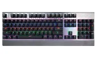 CRONO Tastatur CK3010 Gaming Wired mechanesch Backlit USB CZ + SK Sëlwer (1 of 1)