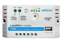 EPEVER LS1024EU солнечный ШИМ-контроллер 12 24 В 10 А вход 30 В 50 В (1 of 5)