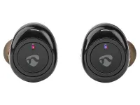 NEDIS Casque Sans Fil + Micro TWS BT 103dB Autonomie 4 Heures Commande Vocale Étui De Chargement Noir (1 of 9)