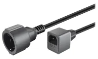 PremiumCord Extension lead 230V with EURO connector C14 (IEC connection) 1.5m (1 of 2)