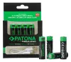 PATONA nofëllbar Batterie AA LR6 Li-Pol 2000mAh 1,5V mat USB-C Laden 4 Stéck an engem Package thumbnail (4 of 4)