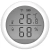 UMAX šikovný senzor teploty a vlhkosti U-Smart Temperature and Humidity Sensor Wi-Fi Android iOS SK app biely