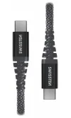 Swissten Кабел за данни KEVLAR USB-C USB-C 1.5 M 60W антрацит thumbnail (1 of 1)