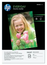 Глянцевий фотопапір HP Everyday Glossy Photo Paper-100 шт A4 210 x 297 мм 200 г м2 Q2510A (1 of 1)