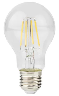 NEDIS LED-lampa E27 A60 7 W 220 V 806 lm 2700 K dimbar varmvit retrostil (1 of 2)