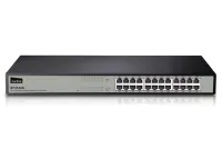 STONET by NETIS ST3124GS GBit switch 24x 10 100 1000Mbps 24port rack kovový (1 of 1)