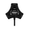 AXAGON TRINITY centrmezgls USB-A HUE-X3B USB 2.0 4x USB-A 1,2 m thumbnail (2 of 5)