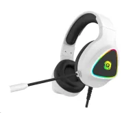 CANYON Gaming kuulokkeet Shadder GH-6 RGB taustavalo USB + 3,5 mm jakki 2 m kaapeli valkoinen (1 of 8)