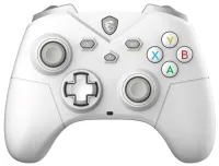 MSI gamepad FORCE GC300 Wireless Bianco wireless 24GHz Bluetooth USB-C per PC Android bianco (1 of 5)