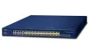 Planet SGS-6310-16S8C4XR Przełącznik L3 24x1Gb SFP 8x1Gb grzebień LAN 4x10Gb SFP+ HW Stos IP Klaster VSF. przełącznik 2x wejście zasilania thumbnail (1 of 3)