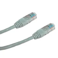 Kabel krosowy DATACOM UTP CAT6 0,25m szary (1 of 1)