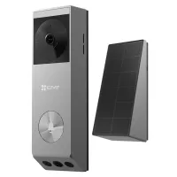 EZVIZ Smart Kit EP3X Pro Wi-Fi Video Phone Wireless Doorbell Resolution 2048x1296 IP65 Silver (1 of 3)