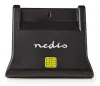 NEDIS Chipkartenleser CRDRU2SM3BK Smart Card ID-1 eCitizen Standard biometrische Chips USB 2.0 schwarz thumbnail (2 of 5)