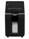 FELLOWES shredder AutoMax 100 M cross microcut 4x10 mm bin toirt 23 l leibhéal rúndachta cineál 2 - rúnda dubh thumbnail (2 of 2)