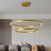 IMMAX NEO FINO SMART Pendelleuchte 2 Krees 60+80cm 93W Gold Zigbee 3.0 TUYA thumbnail (7 of 7)