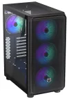 Endorfy cabinet Arx 500 ARGB ATX 4 x 140 ARGB fan (up to 7 fans) 2xUSB-A USB-C tempered glass mesh panel black thumbnail (3 of 11)