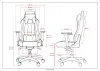 AROZZI gaming chair VERNAZZA black and red thumbnail (9 of 9)