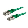 Соединительный кабель XtendLan Cat 5e FTP, 1 м, зеленый