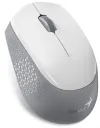 GENIUS NX-8000S BT Dual Bluetooth + 2,4 GHz 1200 dpi Wireless Silent White Grey