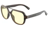 GUNNAR kontorspilbriller HUMBOLDT EBONY * gule linser * BLF 65 * GUNNAR fokus (1 of 5)