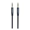 Swissten Audio Cable Textilindustrie Jack - Jack 1,5 M Black thumbnail (1 of 1)