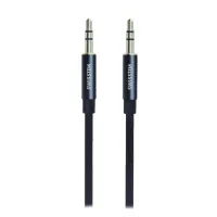 Swissten Audio Cable Textilindustrie Jack - Jack 1,5 M Black (1 of 1)