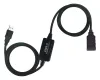 PremiumCord USB 2.0 repetidor y cable alargador (A M-A F) 10 m negro thumbnail (1 of 1)