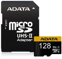 ADATA Premier One 128GB microSDXC UHS-II U3 CL10 + adapteris (1 of 1)