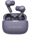 CANYON OnGo 10 ANC TWS-10 ANC+ENC headphones with microphone BT V5.3 BT8922F case 500mAh+40mAh Quick charge purple