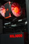 HAL3000 Alfa Gamer Pro Ti AMD Ryzen 7 7800X3D 32 GB DDR5 RTX 5070 Ti 2 TB PCIe4 SSD Wi-Fi W11 thumbnail (11 of 17)