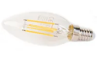 Żarówka LED Tesla FILAMENT RETRO świeca E14 4,2W 230V 470lm 25 000h 2700K ciepła 360° przezroczysta (1 of 2)