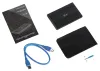 I-tec ekstern boks til HDD ADVANCE MySafe AluBasic 2,5" SATA SSD USB 3.0 sort thumbnail (5 of 5)