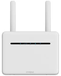 Routeur STRONG 4G+ LTE 1200 Wi-Fi standard 802.11a b g n ac 1200 Mbit avec 24GHz et 5GHz 4x LAN 1x SIM blanc (1 of 8)