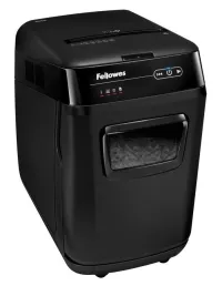 FELLOWES purustaja AutoMax 200 C ristlõige 4x38 mm prügikasti maht 32 l NBU sertifikaat salastatuse tase P-4 (konfidentsiaalne) (1 of 3)