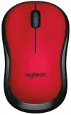 Logitech hiiri M220 SILENT langaton optinen 1000dpi USB-vastaanotin punainen