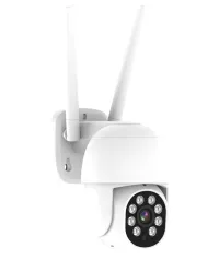 IMMAX NEO LITE SMART Säkerhets utomhuskamera ANGLE III IP65 360° P T HD 4MP utomhus Wi-Fi ONVIF IR upp till 20m TUYA (1 of 4)