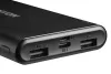 CANYON powerbank PB-106B 10000mAh Li-polyInput 5V 2A (Micro-USB USB-C)Output 5V 2.1A (2xUSB-A) black thumbnail (4 of 5)