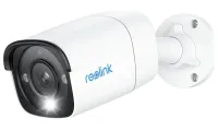 Reolink P340 12MPx Outdoor IP Kamera 4512X2512 Bullet SD Slot bis zu 256GB Schutz IP67 PoE Audio IR 30m (1 of 1)