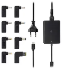 Adaptador universal para laptop NEDIS 100 W 5 9 12 15 20 V DC 3.0 5.0 A USB-C (1 of 2)